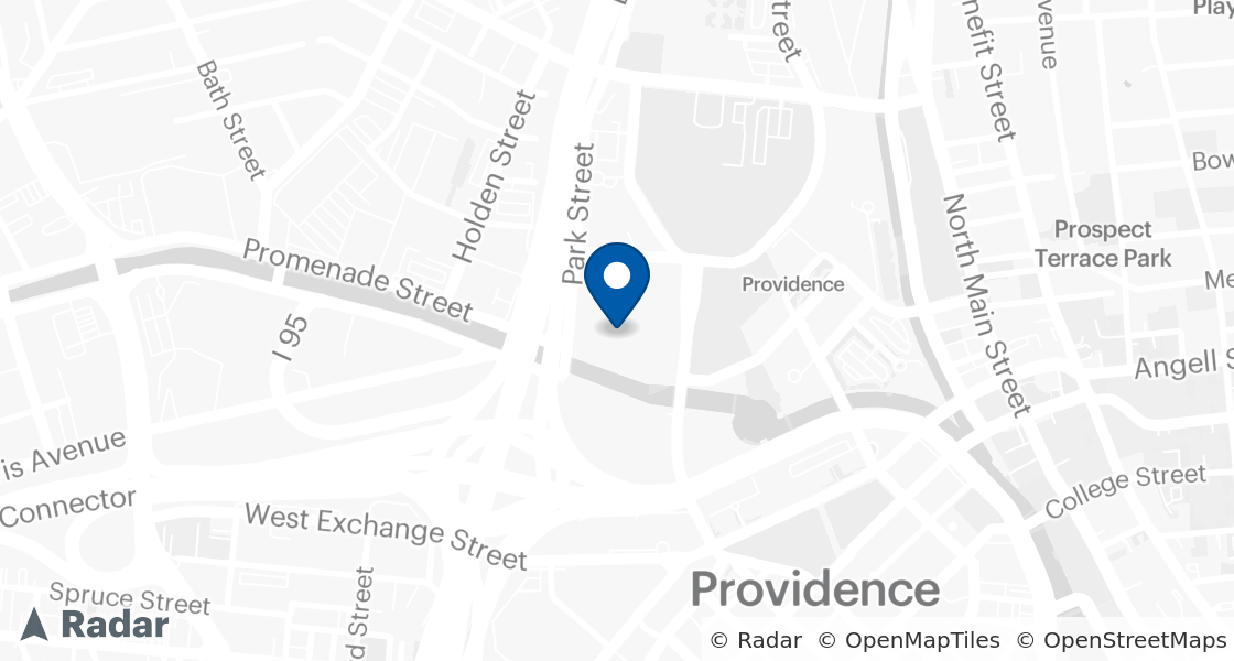 Map of Dairy Queen Location:: Providence Place Mall, Providence, RI, 02903-1739